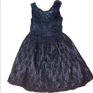 Candy Couture Black Lace Party Formal Prom Graduation Dress